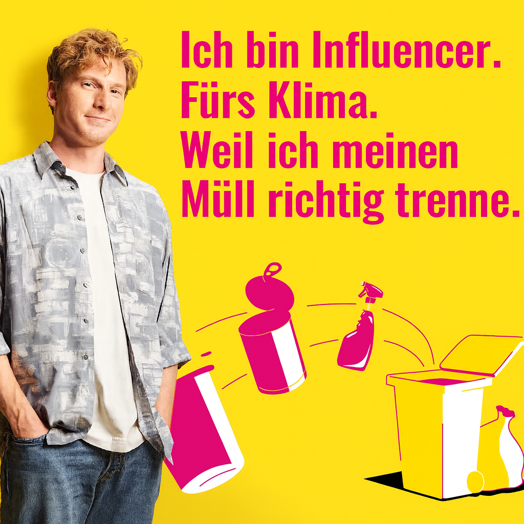 Influencer Ben Hero-Bild für Mobile im Seitenverhältnis 1 zu 1